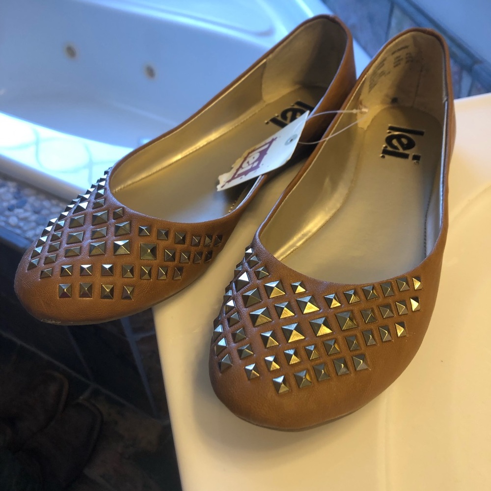 Studded Flats 9 1/2